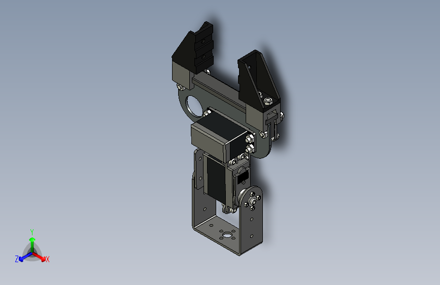 舵机机械手设计poe