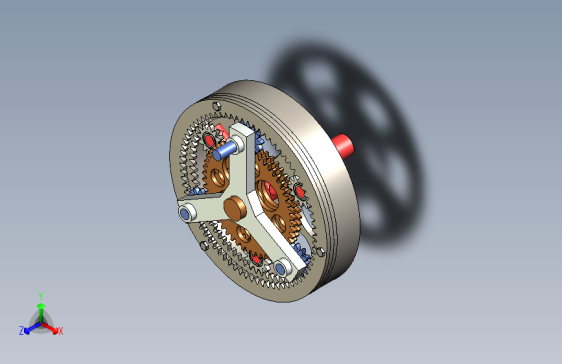 二级行星减速机