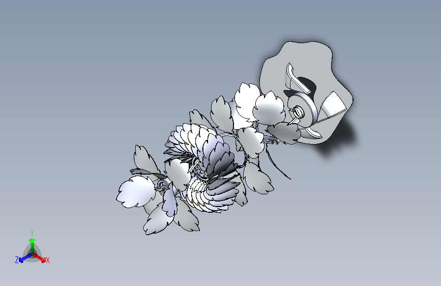 花草 植物 花瓶 人物 动物三维建模