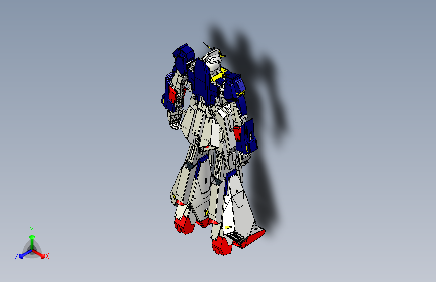 机战高达3D模型