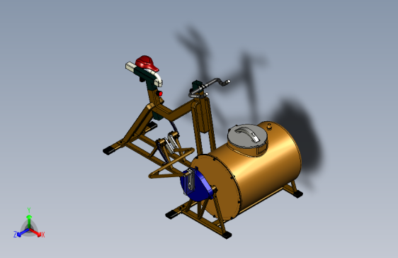 节能健身洗衣机