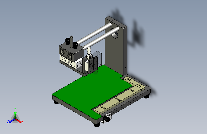 可调节CCD架总组