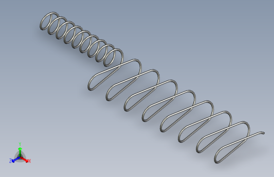 特种异形弹簧结构