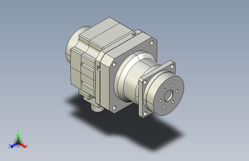 HG-SR-带高精度法兰安装法兰输出型减速机（无电制动器）