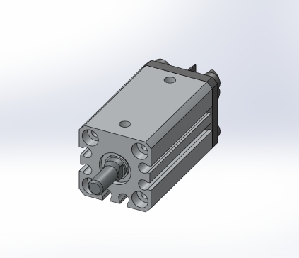 SMC紧凑型气缸CQS16CDM可调整大小