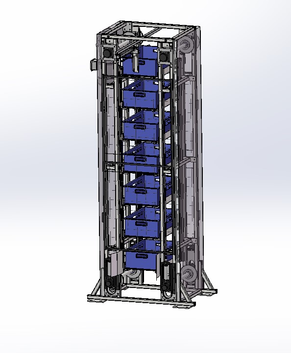 A8 周转箱上下垂直输送机