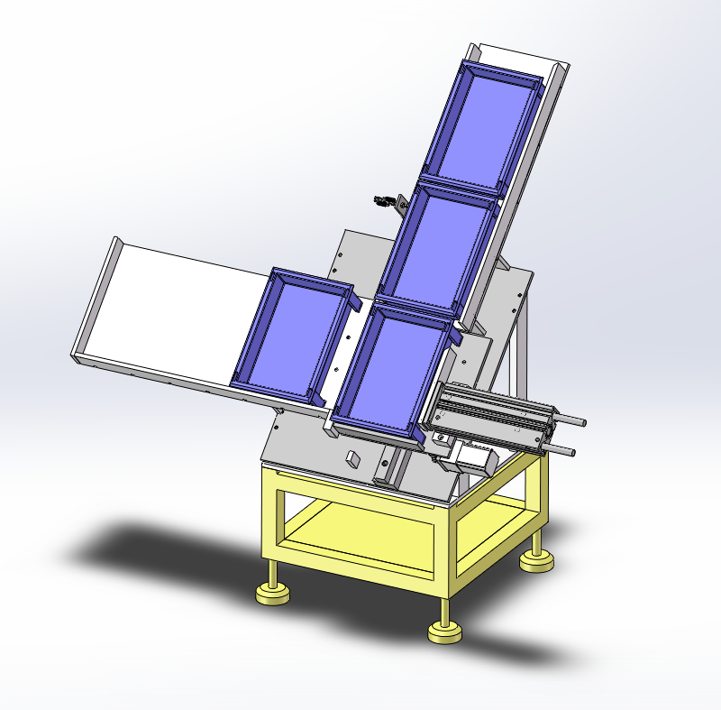 A102 周转箱输送机供料设备案例18套合集