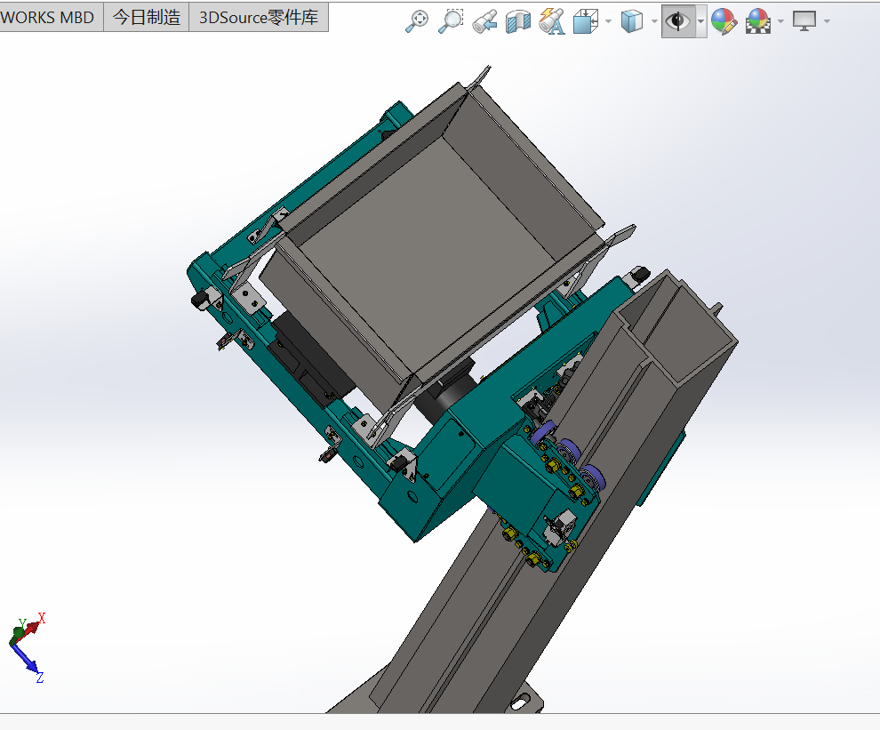 A102 周转箱输送机供料设备案例18套合集