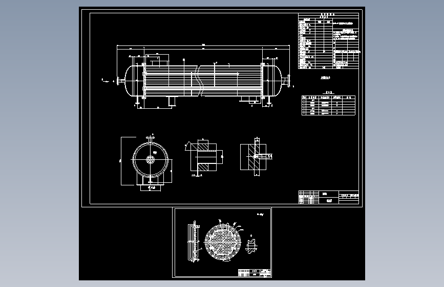 100m2冷凝器（卧式）