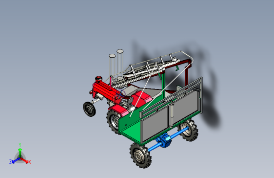 甘蔗收割除叶装置