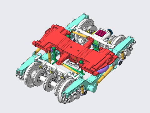 CRH5型动车组转向架