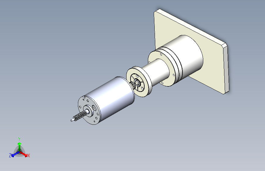 马达轴心刹車片涂油机构 含涡杆轴心马达