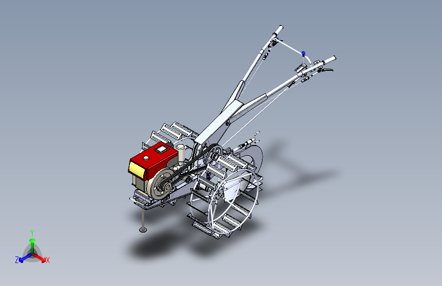 农用手扶拖拉机