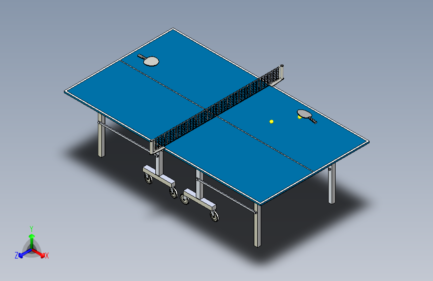 乒乓球,球台