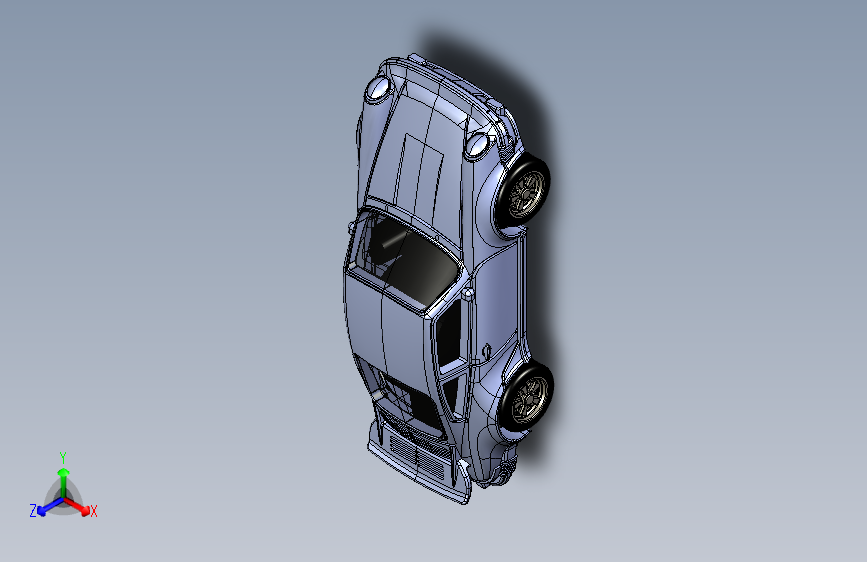 汽车模型小型老爷车车型