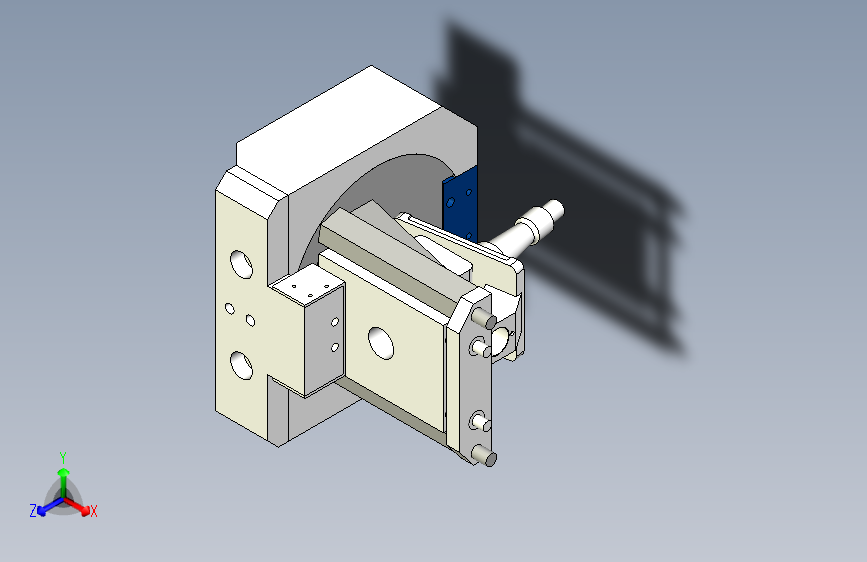 汽车转向节拉主削孔夹具