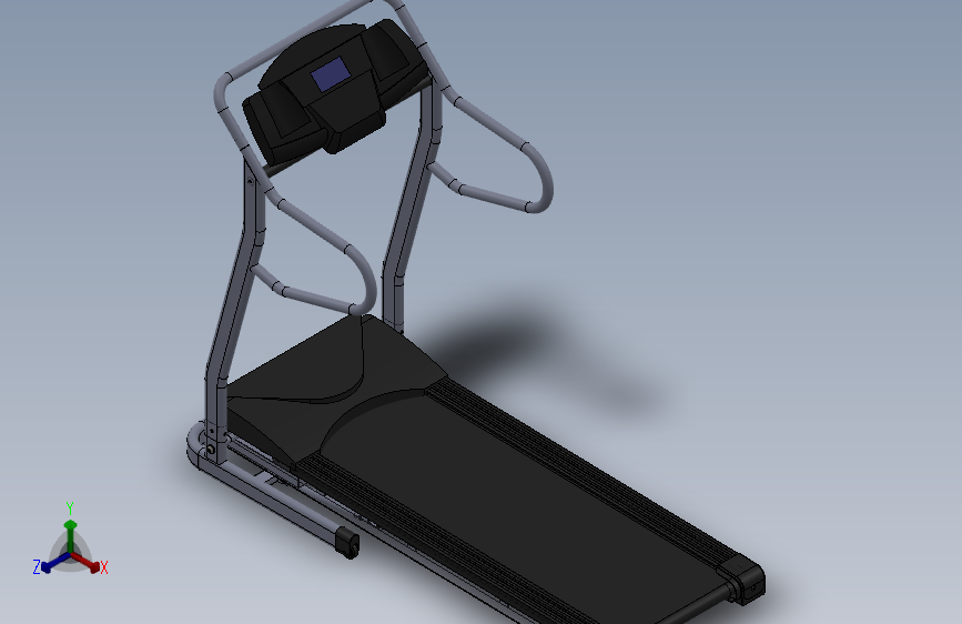 solidworks家用跑步机321005==30