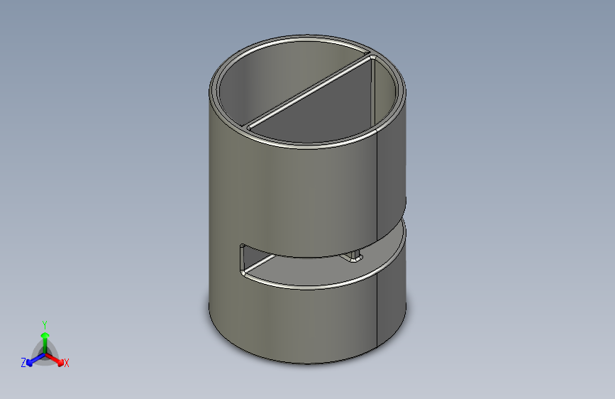 笔筒注塑模具设计【抽芯】[侧浇口]【模具专业毕业课程设计论文】【SL043】笔筒塑件注射模设计享30==
