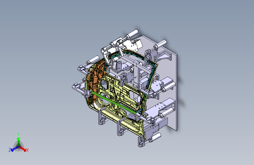 车门焊接夹具（含分总成）372623==100