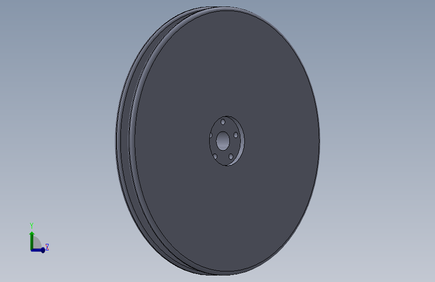 750mm滑轮及其57mm轴毂