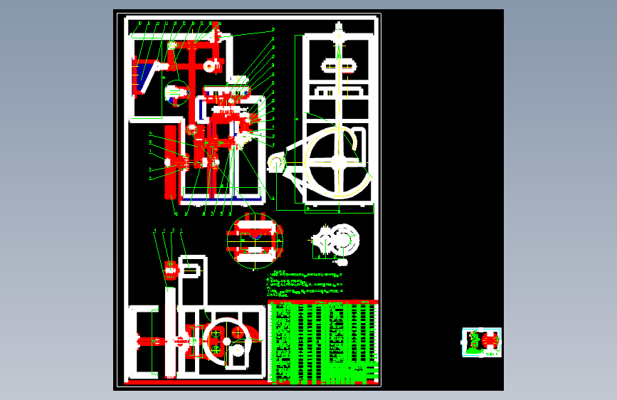 蜂窝煤成型机图纸原创 1318244