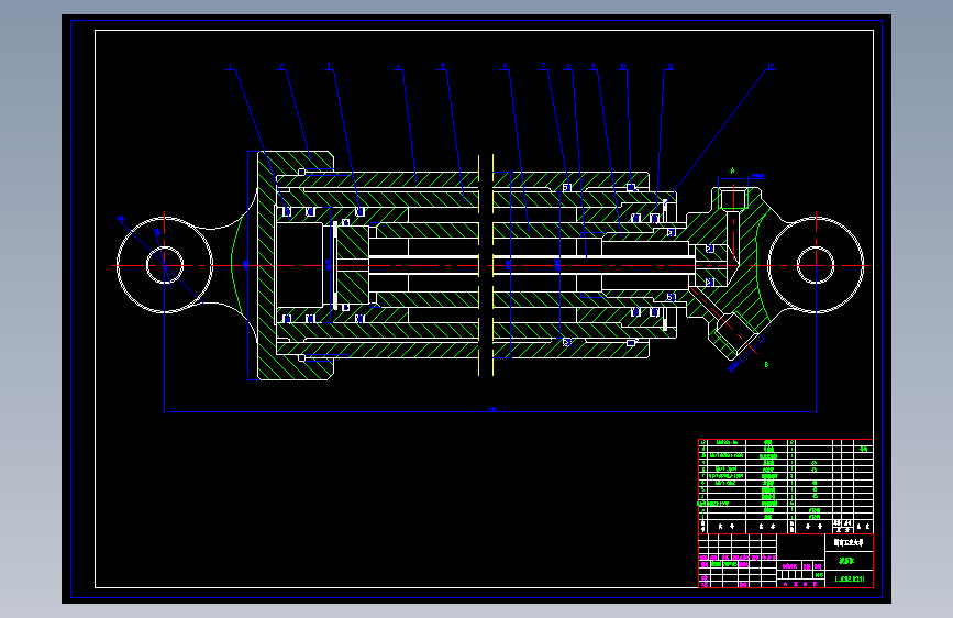 后装压缩式垃圾车的总体设计【含10张CAD图纸】==赏