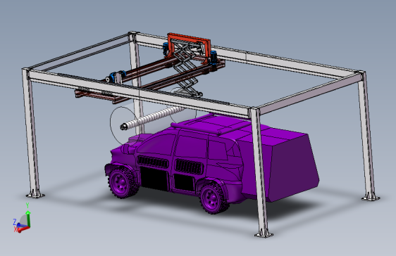 桁架式单刷全自动智能洗车机1059914==300
