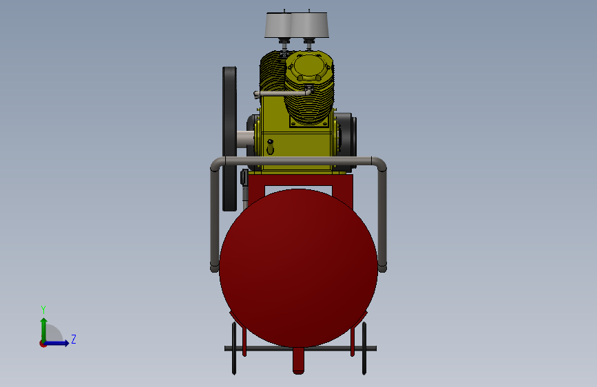 活塞压缩机三维SW模型371559===25