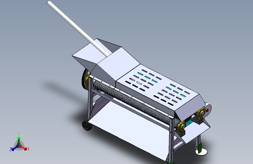基于SW适于甘蔗切种的剥叶机的结构仿真含三维图1053938==700