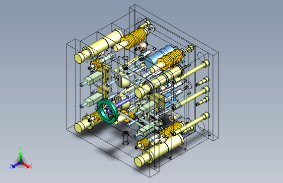 监控摄像机头部内部前壳的注塑模具设计1429852===770sanchen原版