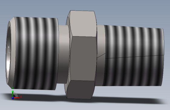 1CT-16-04SP公制外螺纹24°轻系列-英锥管外螺纹60°