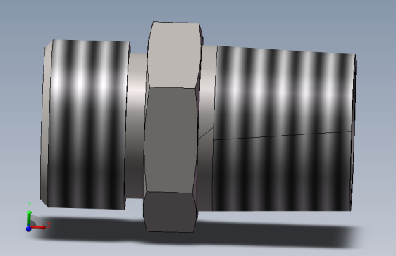 1CT-22-08SP公制外螺纹24°轻系列-英锥管外螺纹60°