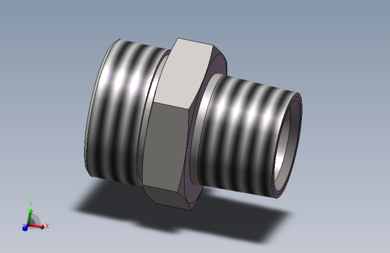 1CT-42-16SP公制外螺纹24°轻系列-英锥管外螺纹60°
