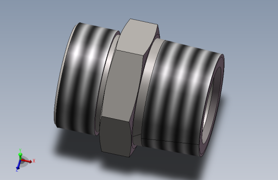 1CT-42-20SP公制外螺纹24°轻系列-英锥管外螺纹60°