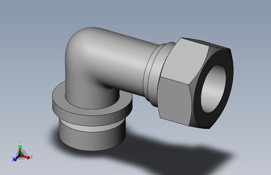 卡套式端对接直角管接头_G(25)-25