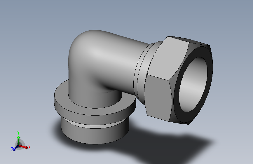 卡套式端对接直角管接头_G(25)-42