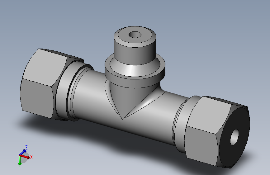卡套式端三通管接头_G(25)-4