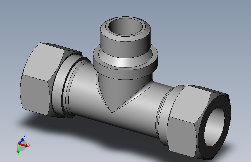 卡套式端三通管接头_G(25)-18