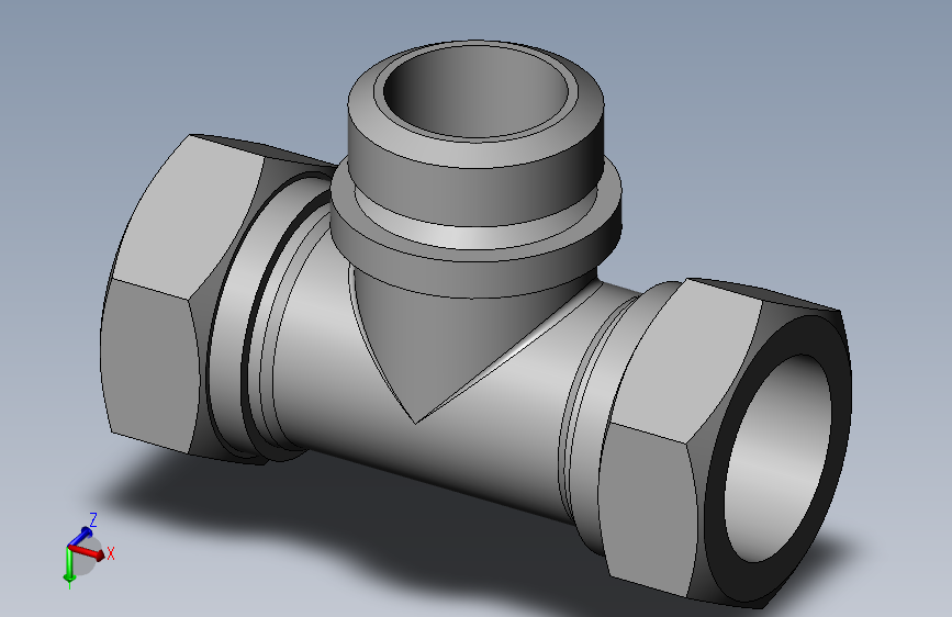 卡套式端三通管接头_G(25)-42