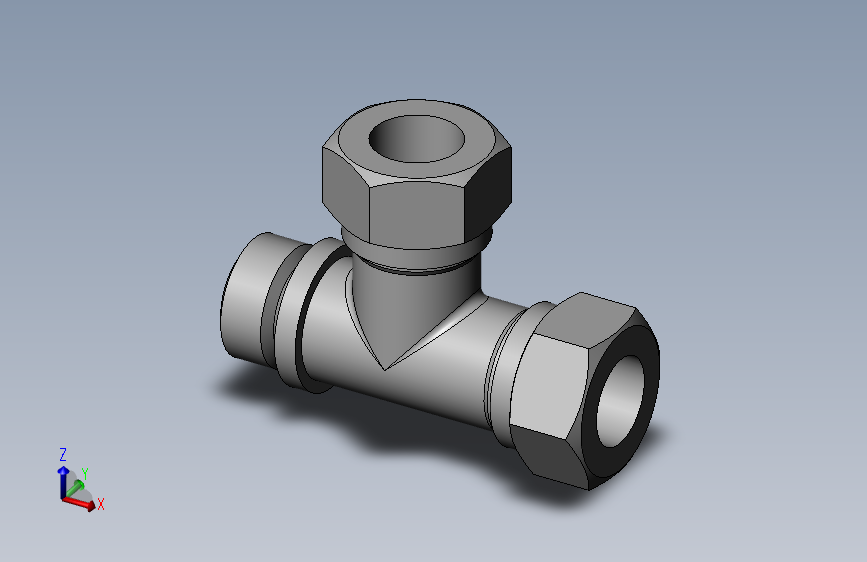 卡套式端直角三通管接头_G(25)-20
