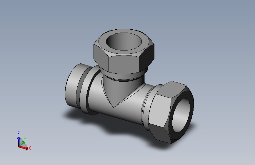 卡套式端直角三通管接头_G(25)-34
