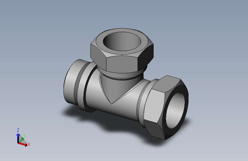 卡套式端直角三通管接头_G(25)-42