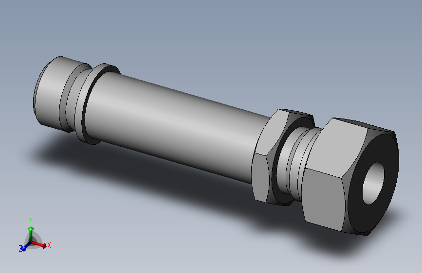 卡套式端直通长管接头_G(25)-10