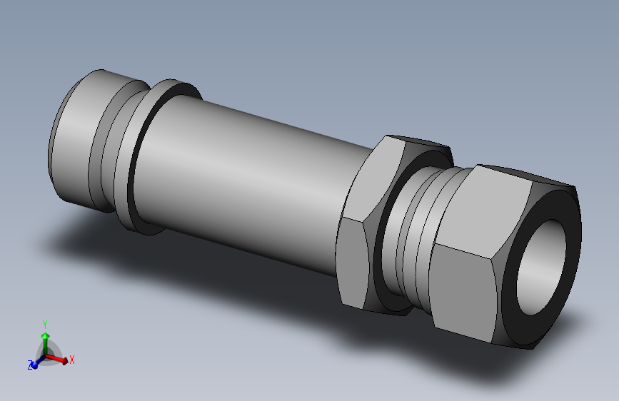 卡套式端直通长管接头_G(25)-16