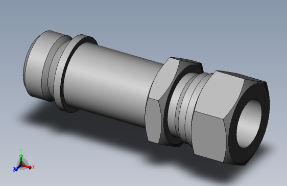 卡套式端直通长管接头_G(25)-20