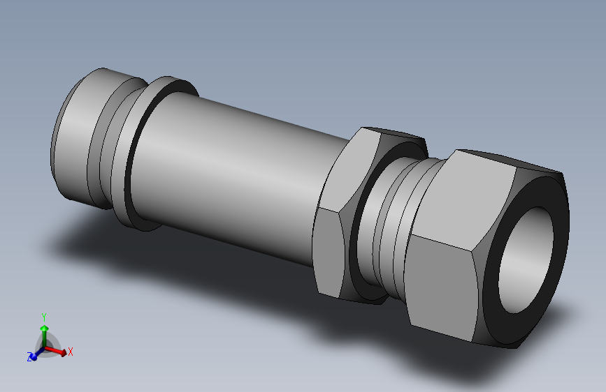 卡套式端直通长管接头_G(25)-22