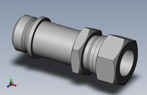 卡套式端直通长管接头_G(25)-25