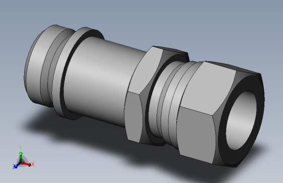 卡套式端直通长管接头_G(25)-32
