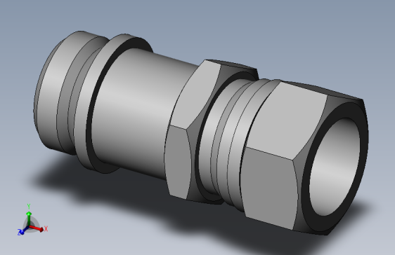 卡套式端直通长管接头_G(25)-40