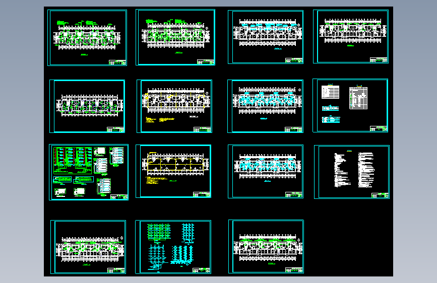 某6层居民住宅楼1号楼电气设计1108848==250